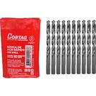 Broca Aco Rapido Cortag 9/64'' - 61943 - Kit C/10 Pecas Broca Aco Rapido Cortag 9/64'' - 61943 - Kit C/10 Pecas