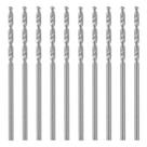 Broca Aço Rápido Hss 1mm Para Metal Jogo Com 10 Peças MTX 715109 Broca Aço Rápido Hss 1mm Para Metal Jogo Com 10 Peças MTX 715109