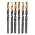 Broca aco rapido profissional, nitreto de titanio, para metal, 8mm, 8pcs // gross