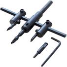 Broca Ajustável Bailarina Para Madeira 30-120mm - 704979 - Mtx Broca Ajustável Bailarina Para Madeira 30-120mm - 704979 - Mtx