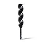 Broca Auger WOBLLMX 1-1/6x9 para madeira com haste hexagonal 3/8