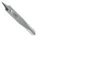 Broca chata p madeira red line 8mm