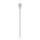 Broca chata para madeira 25 x 300 mm haste sextavada 1pc mtx