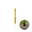 Broca de 5 Mm Em Aço Rápido Revestida de Titânio Com Haste Sextavada Para Vidro Ctc-01600580 Ctpohr Broca de 5 Mm Em Aço Rápido Revestida de Titânio Com Haste Sextavada Para Vidro Ctc-01600580 Ctpohr