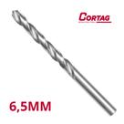 BROCA DE ACO RAPIDO 6,5 mm - PACOTE C/ 10 UN COD 61922 CORTAG
