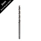 Broca de aço rapido ferro aluminio madeira 2mm com 10 peças Broca de aço rapido ferro aluminio madeira 2mm com 10 peças