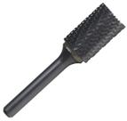 Broca de carboneto/lima rotativa, corte final cilíndrico, corte duplo, 19 mm Broca de carboneto/lima rotativa, corte final cilíndrico, corte duplo, 19 mm