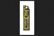 Broca de chave de fenda Bestway Tri-Wing Torx 2 2,5 cm em aço carbono Broca de chave de fenda Bestway Tri-Wing Torx 2 2,5 cm em aço carbono