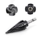 Broca de degrau COMOWARE M35 Cobalt 12 tamanhos 3/16-7/8 para metal