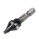 Broca de degrau Jerax tools M35 HSS 1/2 polegada para aço inoxidável Broca de degrau Jerax tools M35 HSS 1/2 polegada para aço inoxidável