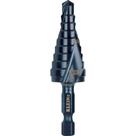 Broca de degrau Klein Tools QRST03 Haste hexagonal de 1/4 a 3/4 polegadas