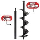 Broca de Espiral Simples Com Ponta de Videa Maior Durabilidade e Rendimento Encaixe 20mm + Extenção Broca de Espiral Simples Com Ponta de Videa Maior Durabilidade e Rendimento Encaixe 20mm + Extenção
