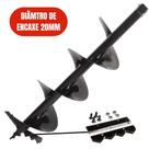 Broca de Espiral Simples Kawashima Ponta de Videa Encaixe 20mm Para Melhor Rendimento e Durabilidade