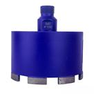 Broca De Pedra Mármore Granito M14 100mm Pro Segmentado TCR