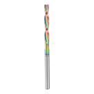 Broca de roteador em espiral PATIKIL, haste de 6 mm, corte inferior, corte de 6 mm