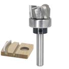 Broca de roteador Flush Trim SICWOOD Spiral 3/4" 3/8" Shank 1/4"