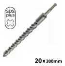 Broca De Videa Longa Sds Plus 20mm X 300mm Aço Reforçado