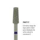 Broca diamantada brilho pm717 desbaste curvatura c unhas Broca diamantada brilho pm717 desbaste curvatura c unhas