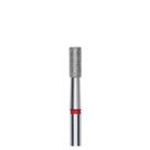Broca Diamantada Staleks - Cilindrica Topo Plano - Vermelha - FA20R025-6