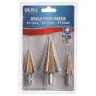Broca escalonada jg 3pcs berg