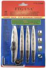 Broca escareadora FTG USA Adjustable Wood 8 (11/64) Broca escareadora FTG USA Adjustable Wood 8 (11/64)