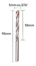 Broca Irwin De Videa 5mm - Kit 2 Pçs