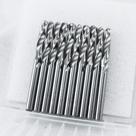 Broca KLOT de carboneto sólido de grau industrial 3,175 mm com 2 canais