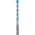 Broca Multiuso, com Ponta de Metal Duro e Encaixe Hexagonal de 1/4", 7,0 mm x 100 mm, Expert Hex-9 Multiconstruction, Bosch OstenVonder