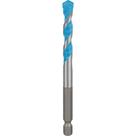 Broca Multiuso, com Ponta de Metal Duro e Encaixe Hexagonal de 1/4", 8,0 mm x 100 mm, Expert Hex-9 Multiconstruction, Bosch