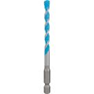Broca Multiuso Ponta Metal Duro Hexagonal 1/4 6,0mm X 150mm Expert Hex-9 Multiconstruction Bosch Ostenvonder