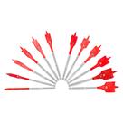 Broca para madeira de 12 peças Spade Bit Set Diablo DSP2950-S12 Broca para madeira de 12 peças Spade Bit Set Diablo DSP2950-S12