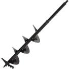 Broca Para Perfuradores de Solo 80x20cm Ponta Reforçada Videa Encaixe de 20mm Com Extensor Alongador