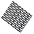 Broca PATIKIL 4 Micro Jobber Straight Shank M2 HSS, pacote com 12