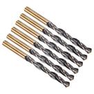 Broca PATIKIL 8,5 mm Jobber Straight Shank M2 HSS, pacote com 6