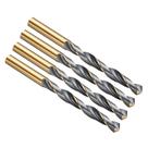 Broca PATIKIL 9,5 mm Jobber Straight Shank HSS 4341, pacote com 4