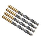 Broca PATIKIL de 11 mm Jobber Straight Shank HSS 4341, pacote com 4 Broca PATIKIL de 11 mm Jobber Straight Shank HSS 4341, pacote com 4