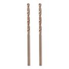 Broca Profissional Aço Rápido Cobalto 2,5mm 2 Peças 714069 MTX