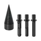 Broca Rachadora De Lenha Com Martelo 32-50mm, Ferramenta De Perfuração Para Rachar Lenha Com Haste