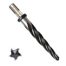 Broca Reamer DECKRKAT 16mm M2 HSS para metal, aço, madeira