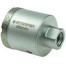 Broca Serra Copo Diamantada 45mm Rosca M14 para Esmerilhadeira Furos Limpos Telhas Tijolos Cêramica Azulejo