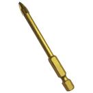Broca Titânio P/ Vidro 10mm Ponta Cruzada CTC01610120 - CTPOHR Broca Titânio P/ Vidro 10mm Ponta Cruzada CTC01610120 - CTPOHR