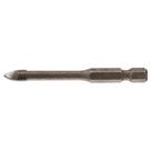 Broca Triangular para Vidro 6mmX65mm Makita D-15964 Broca Triangular para Vidro 6mmX65mm Makita D-15964