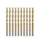 Brocas amoolo Titanium 3/16" (4,76 mm), 10 unidades para madeira, metal