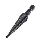 Brocas de degrau Jerax Tools HSS 3-12 mm para ferro, cobre e madeira