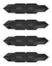 Brocas de reposição Galvanox Pozi 2 - 1 para Leatherman (pacote com 4)