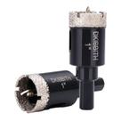 Brocas de serra de diamante DKIBBITH 25 mm para azulejo, granito e vidro