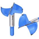 Brocas Forstner DTGN 50mm, pacote com 2 unidades de carboneto de tungstênio azul Brocas Forstner DTGN 50mm, pacote com 2 unidades de carboneto de tungstênio azul