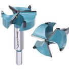 Brocas Forstner DTGN 50mm, pacote com 2 unidades de carboneto de tungstênio verde Brocas Forstner DTGN 50mm, pacote com 2 unidades de carboneto de tungstênio verde