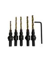 Brocas/groza Escareadoras Limitadoras Kit 5 un