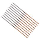 Brocas helicoidales de carburo PATIKIL de 1 mm, 130, paquete de 10 Brocas helicoidales de carburo PATIKIL de 1 mm, 130, paquete de 10
